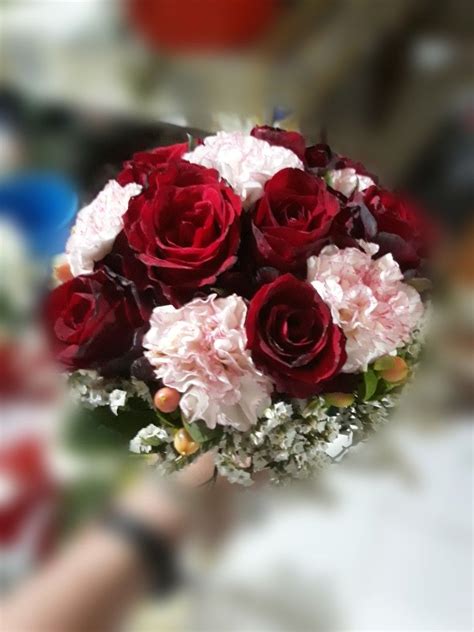Red Carnation Flower Bouquet Pretty Amazing Chatroom Navigateur