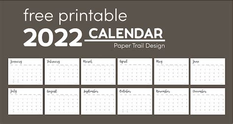 View Free Printable 2022 Calendar Printable Images My Gallery Pics