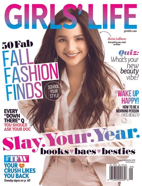 Girls Life Magazine Augustseptember 2018 Magazine