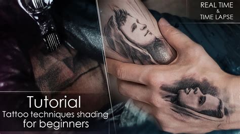 Tutorial How To Tattoo Techniques Shading For Beginners Real Time