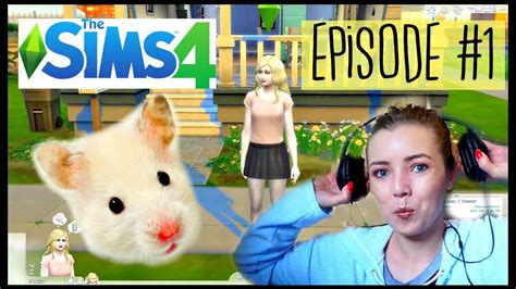 My Hamster Becoming A Sims Character Lets Play The Sims 4 1
