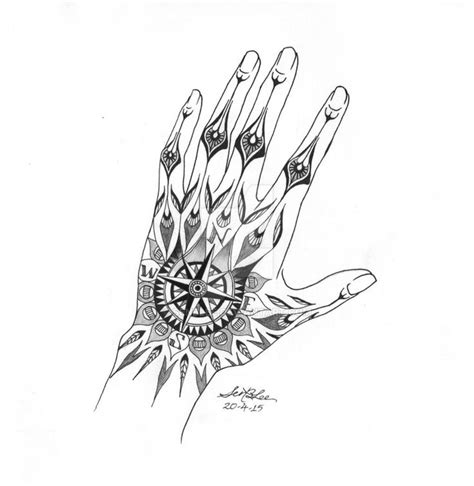 Hand Sketch Tattoos In Hand Tattoos Hand Tattoos Pictures Hand