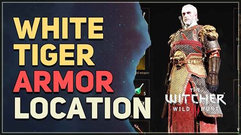 White Tiger Armor Location The Witcher 3 Next Gen Youtube