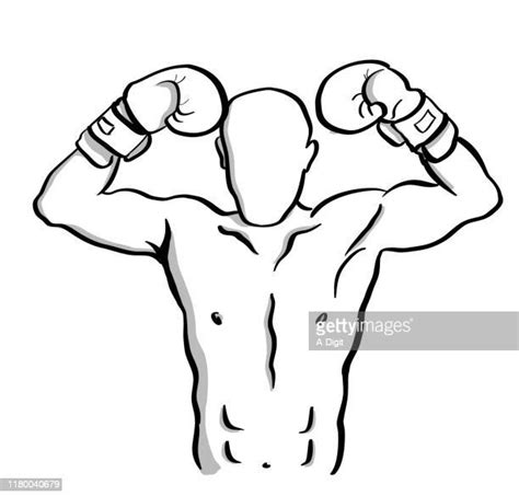 Man Boxing Drawing High Res Illustrations Getty Images
