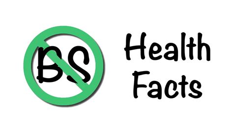 No Bs Health Fact In Order For You To Regain Your Health We Will Need