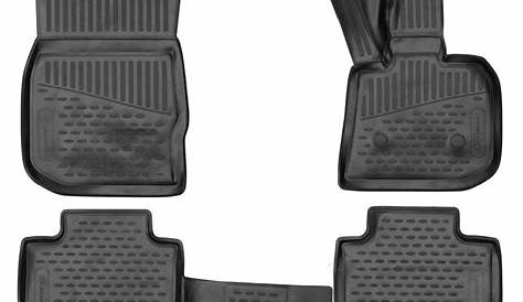 Novline Rubber Floor Mat Set for BMW X3 | DriveDen UK