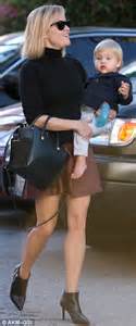 Reese Witherspoon Shows Her Racy Side In A Trendy Leather Mini Skirt For Family Dinner With