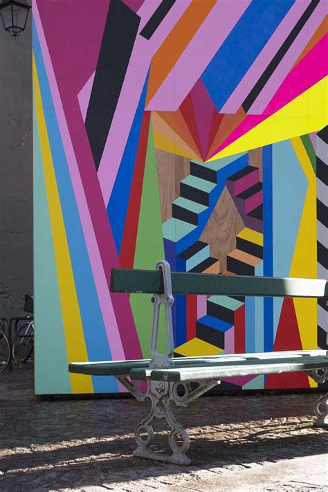 Morag Myerscough A New Now Public Art In Paris With 6m3 Collective