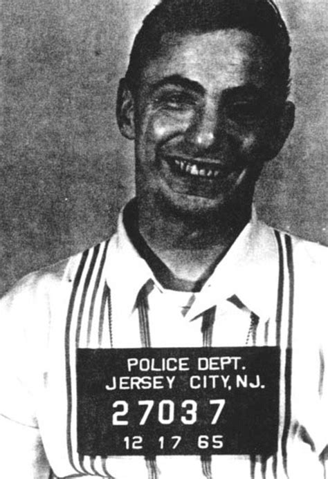 Happy Criminal Mugshot Taken From Police Records After Henry Hill Was