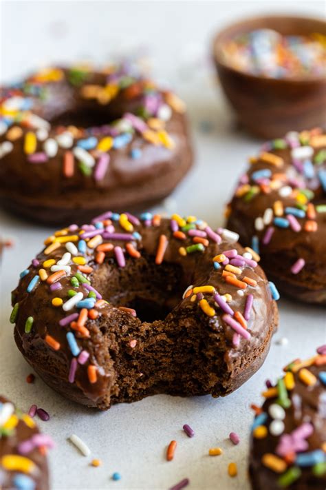 So nice to see you again! Chocolate Baked Donuts | Food with Feeling
