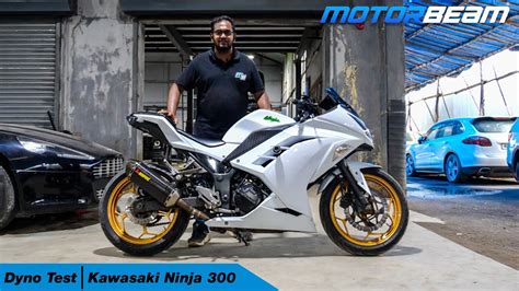 Kawasaki Ninja 300 Dyno Test Pure Japanese Power Motorbeam Youtube