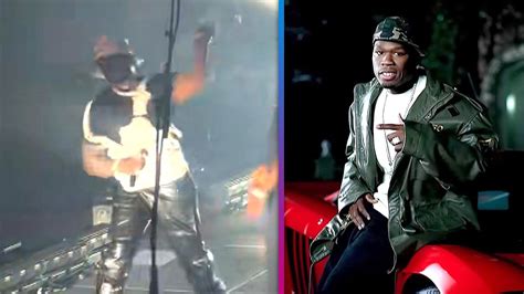 50 Cent Allegedly Hits Fan After Launching Microphone Into Concert Crowd Youtube