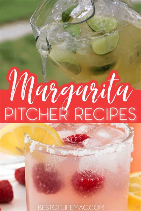 margarita pitcher recipes that are perfect for parties the best of life magazine