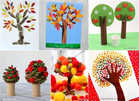 Fall Tree Art Project Kindergarten Fall Tree Art Project For Kids