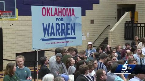 Oklahomans Come Out To Hear What Sen Elizabeth Warren Had To Say