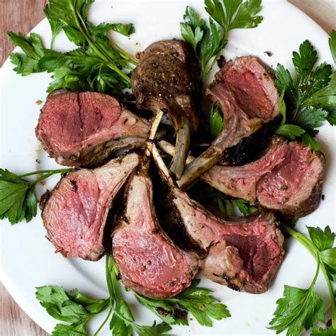 Herb Crusted Rack Of Lamb Delicious By Design
