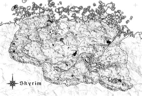 Skyrim Map Rocketsoup