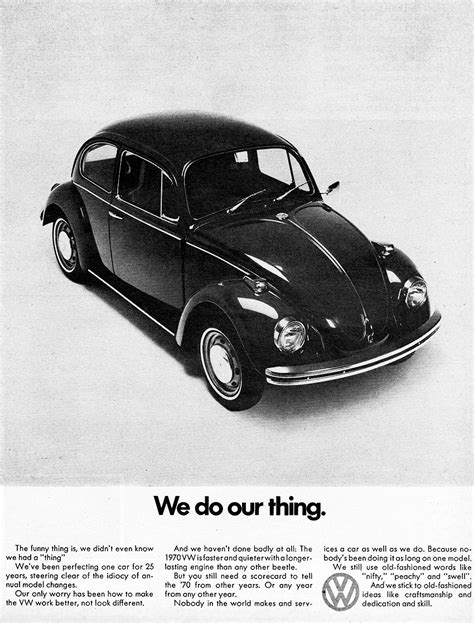 1970 Volkswagen Beetle Ad Classic Cars Today Online