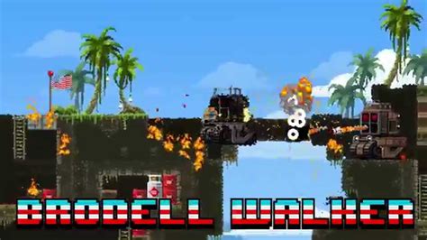 Broforce The Best Pixel Game Ever Trailer Youtube