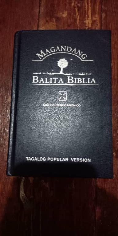 Hardcover Magandang Balita Biblia Tagalog Popular Version With