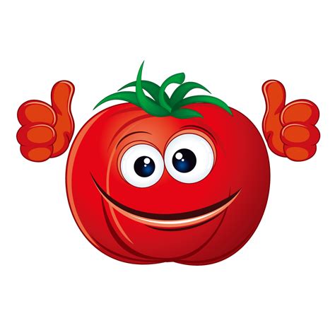 Tomato Smile Smiley Cartoon Red Tomatoes Png Download 10101010