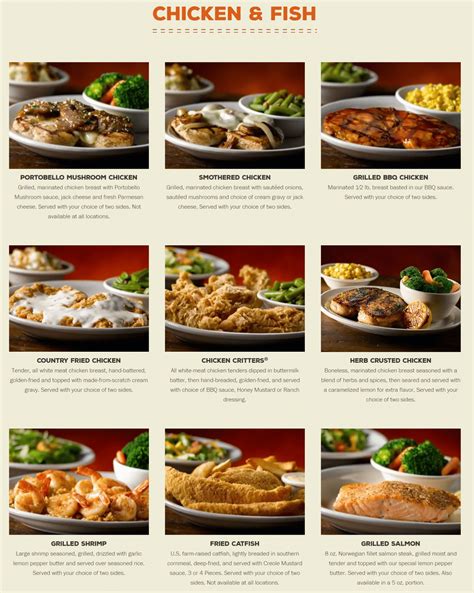 Texas Roadhouse Menu and Deals