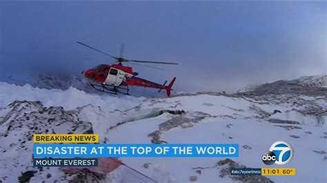 Mount Everest Death Toll Climbing Amid Dangerous Climbing Season Abc7