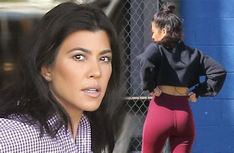 Kourtney Kardashian Bombshell Butt Lift Exposed