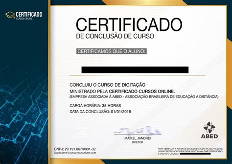 Cursos Online Gratuitos com Certificado IMPRIMA JÁ
