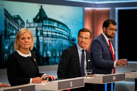 Swedes Head To Polls In Nail Biter Election Centring On Crime The Straits Times