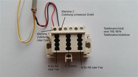 Es handelt sich bei dieser dose um eine tae anschlussdose mit den aschlüssen 2x6/6 nff ap. Telefondose anklemmen | Telefondose anschliessen