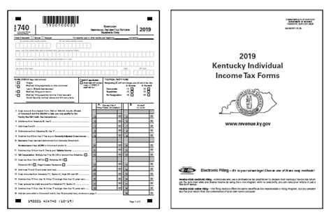 Kentucky Tax Forms 2019 Printable State Ky 740 Form And Ky 740