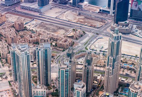 A Skyline View Of Dubai Uae Editorial Stock Photo Image Of Middle