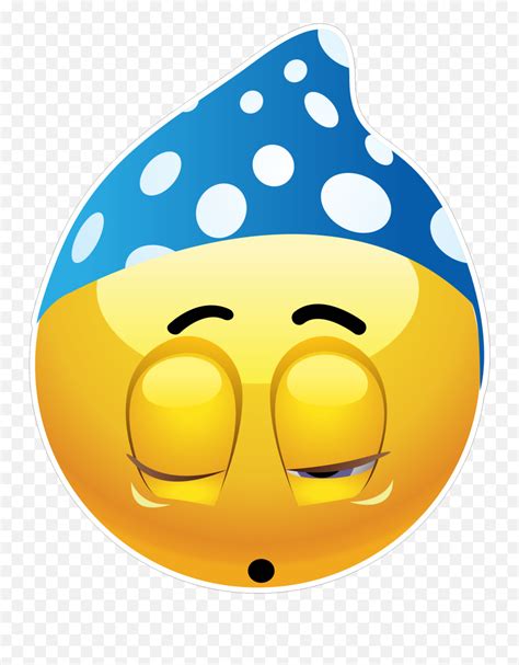 Sleeping Emoji Decal Bedtime Good Night Emoji Pngsleepy Emoji Png