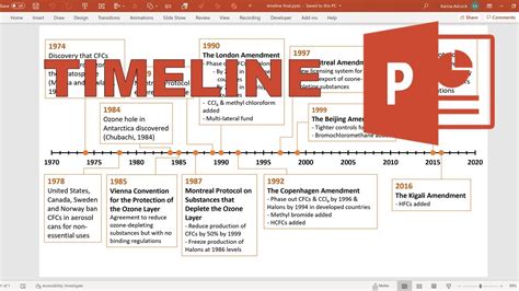 How To Make A Timeline In Powerpoint Youtube