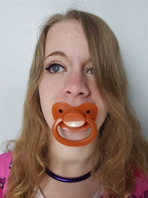 brown pacifier