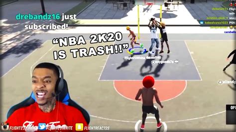 Flightreacts Rages And Calls Nba 2k20 Trash After Getting Dropped Off