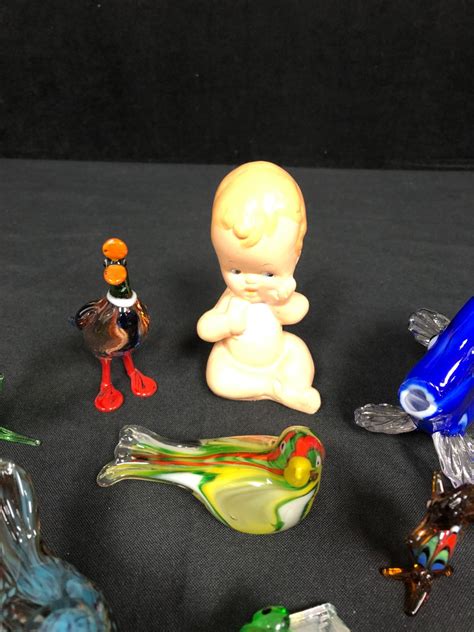 Blown Glass Collectibles Lot