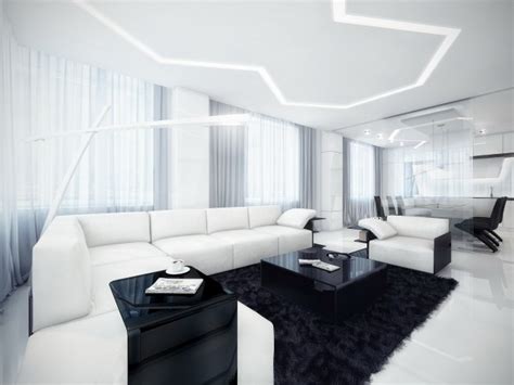 Black And White Contemporary Interior Design Ideas For Your Dream Home