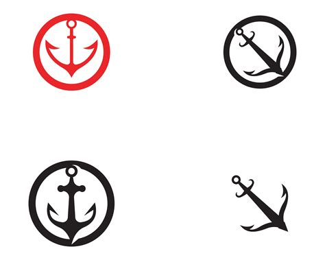 Anchor Logo And Symbol Template Vector Icons 584193 Vector Art At Vecteezy