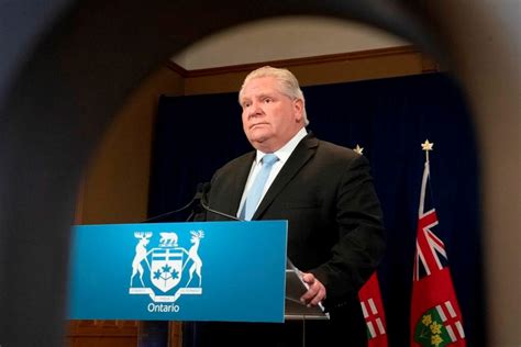 Doug Ford Appears To Contradict Official Health Advice By Having