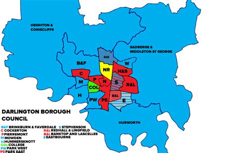 Council Map South Durham