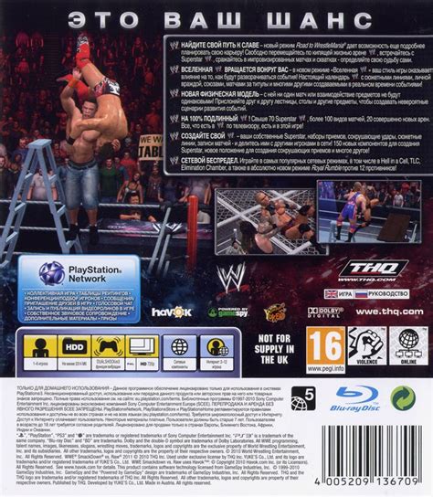 Wwe Smackdown Vs Raw 2011 2010 Box Cover Art Mobygames