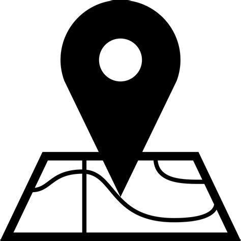 Place Clipart Black And White Select Location Icon Png Download
