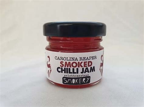 Carolina Reaper Smoked Chilli Jam Welsh Smokery