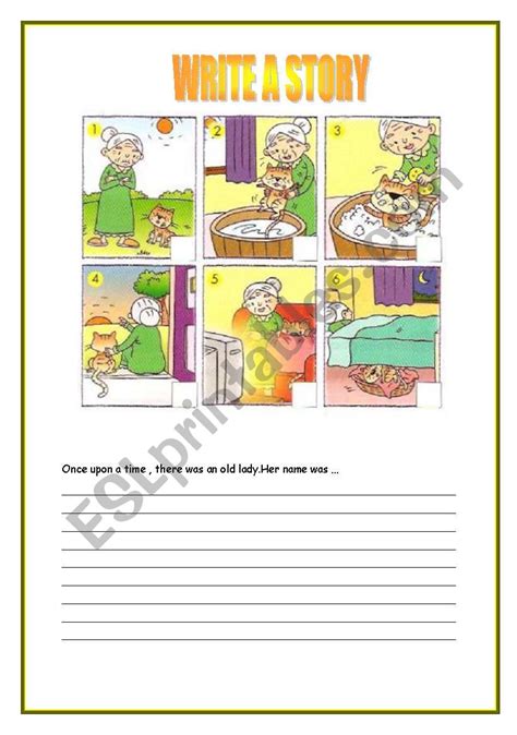 Story Writing With Hints Worksheets For Grade 5