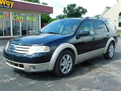 Pre Owned 2008 Ford Taurus X 4d Suv Awd Eddie Bauer Sport Utility In