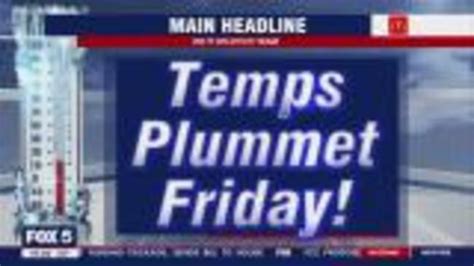 Temperatures Plummet Friday As Arctic Boundary Approaches Herald Sun