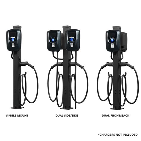 Commercial Ev Charging Station Pedestals And Mounting Posts Reno Evc