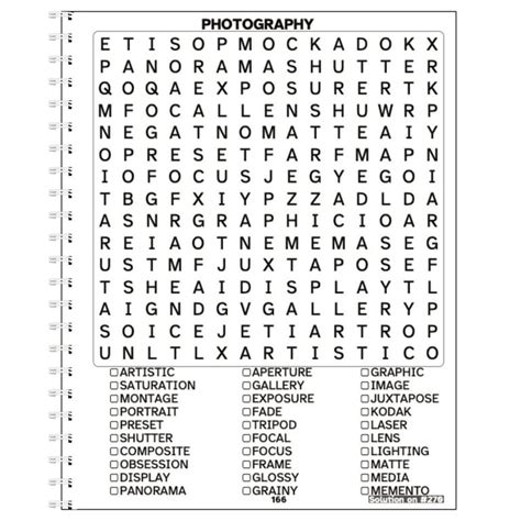 Extra large print word search